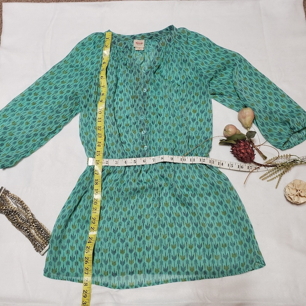 Mossimo Blouse 3/4 Sleeve. - Picture 3 of 7